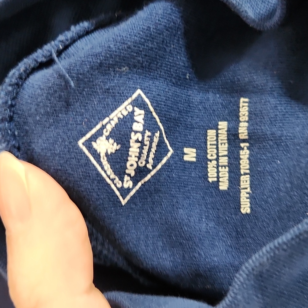 Blue mock neck - Picture 3 of 3